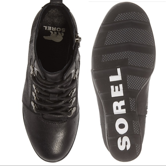 NWT Sorel Joan Uptown Waterproof Leather Ankle Bootie - Picture 7 of 14